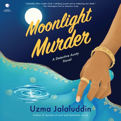 Moonlight Murder – omslag til lydbogen af Uzma Jalaluddin