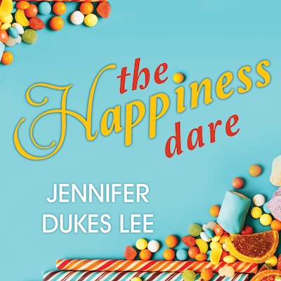 The Happiness Dare – omslag til lydbogen af Jennifer Dukes Lee