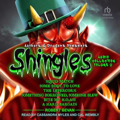 Shingles Audio Collection Volume 9 – omslag til lydbogen af Robert Bevan, Authors and Dragons