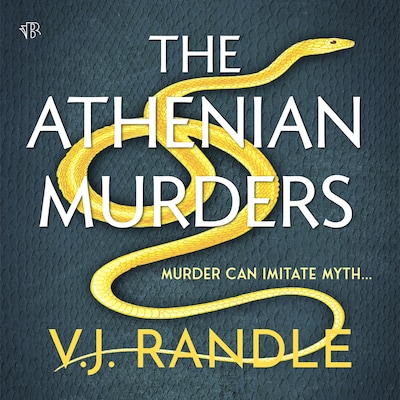 The Athenian Murders – omslag til lydbogen af V.J. Randle