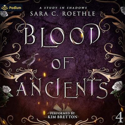 Blood of Ancients – omslag til lydbogen af Sara C. Roethle