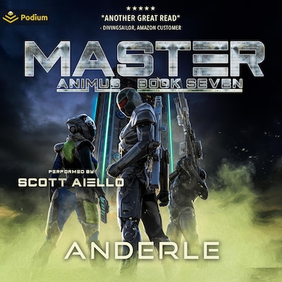 Master – omslag til lydbogen af Joshua Anderle, Michael T Anderle