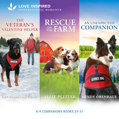 K-9 Companions Books 29-31 – omslag til lydbogen af Lee Tobin McClain, Allie Pleiter, Mindy Obenhaus