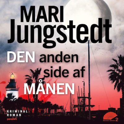 Den anden side af månen – omslag til lydbogen af Mari Jungstedt