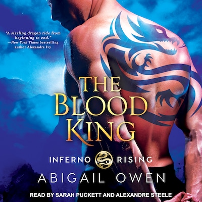 The Blood King – omslag til lydbogen af Abigail Owen