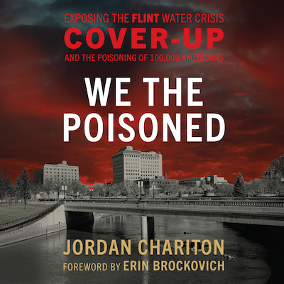 We the Poisoned – omslag til lydbogen af Jordan Chariton