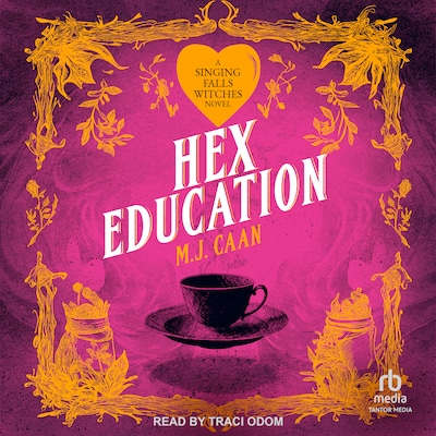 Hex Education – omslag til lydbogen af M.J. Caan