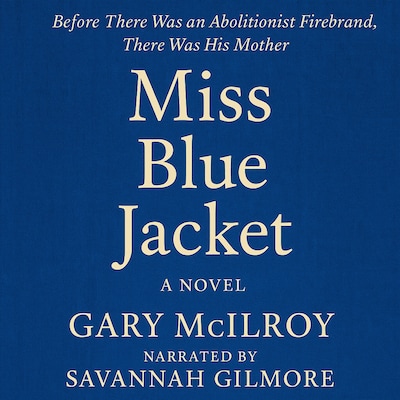 Miss Blue Jacket – omslag til lydbogen af Gary McIlroy