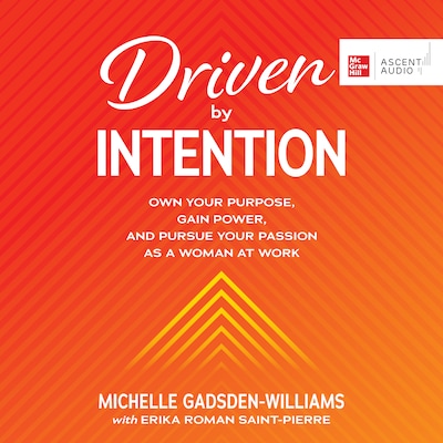 Driven by Intention – omslag til lydbogen af Michelle Gadsden-Williams