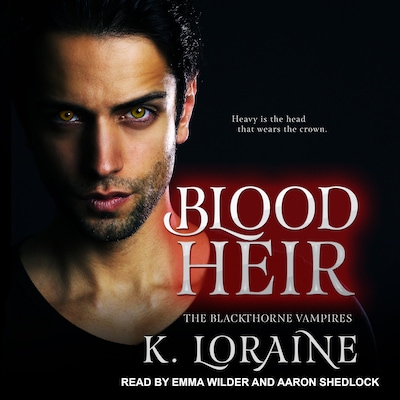 Blood Heir – omslag til lydbogen af K. Loraine