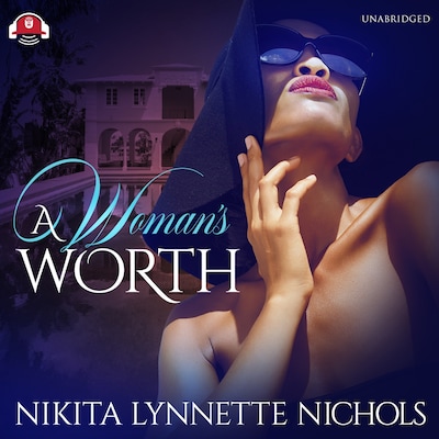 A Woman’s Worth – omslag til lydbogen af Nikita Lynnette Nichols