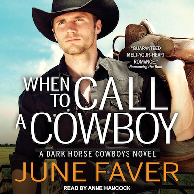 When to Call a Cowboy – omslag til lydbogen af June Faver