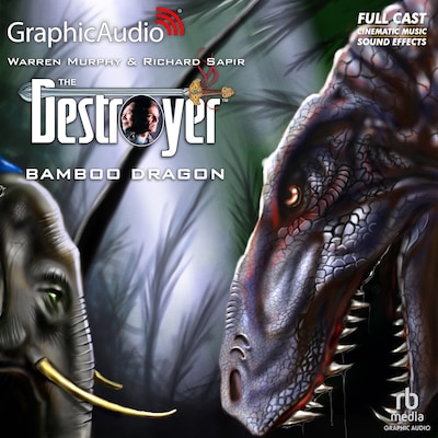 Bamboo Dragon [Dramatized Adaptation] – omslag til lydbogen af Warren Murphy, Richard Sapir