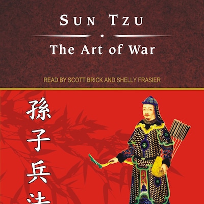 The Art of War, with eBook – omslag til lydbogen af Sun Tzu