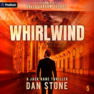 Whirlwind – omslag til lydbogen af Dan Stone