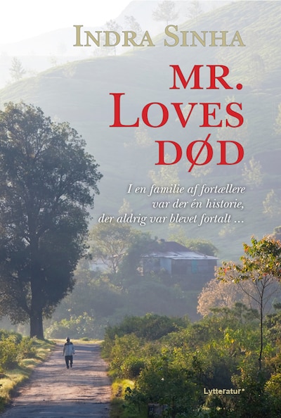 Mr. Loves død – omslag til lydbogen af Indra Sinha