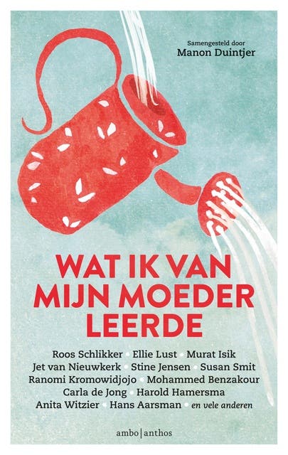Wat ik van mijn moeder leerde – omslag van het luisterboek van Manon Duintjer