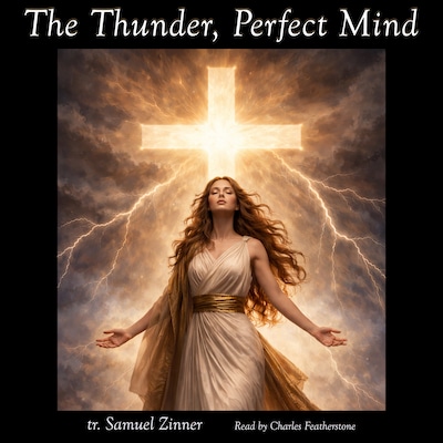 The Thunder, Perfect Mind – omslag til lydbogen af Samuel Zinner