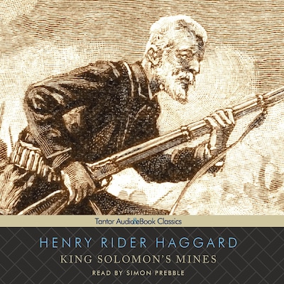 King Solomon's Mines – omslag til lydbogen af Henry Rider Haggard