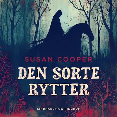 Den sorte rytter – omslag til lydbogen af Susan Cooper