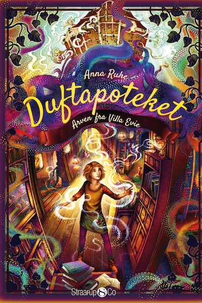Duftapoteket 6 - Arven fra Villa Evie – omslag til lydbogen af Anna Ruhe