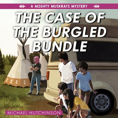The Case of the Burgled Bundle – okładka audiobooka, autor Michael Hutchinson