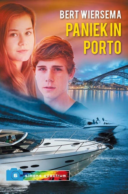 Paniek in Porto – omslag van het luisterboek van Bert Wiersema