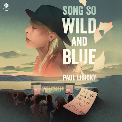 Song So Wild and Blue – omslag til lydbogen af Paul Lisicky