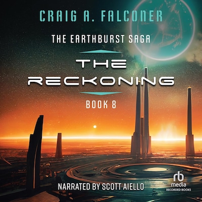 The Reckoning – omslag til lydbogen af Craig A. Falconer