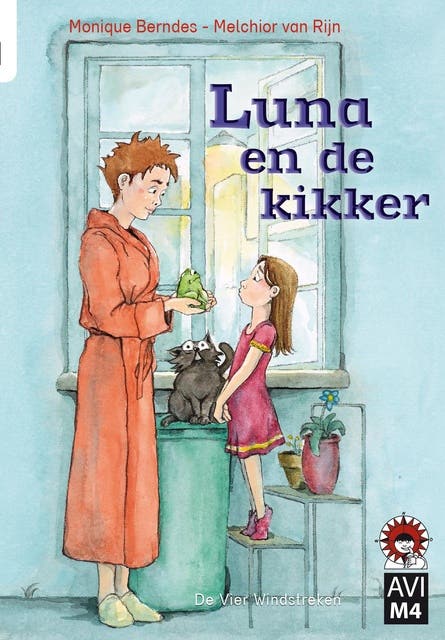 Luna en de kikker – omslag van het luisterboek van Monique Berndes