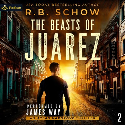The Beasts of Juarez – omslag til lydbogen af R.B. Schow