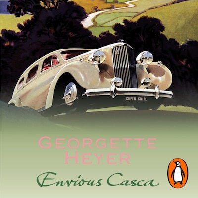 Envious Casca – omslag til lydbogen af Georgette Heyer