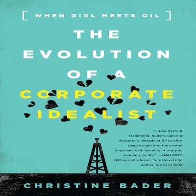 The Evolution a Corporate Idealist – omslag til lydbogen af Christine Bader