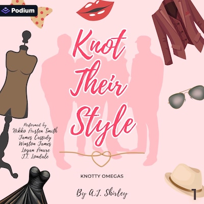 Knot Their Style – omslag til lydbogen af A.J. Shirley