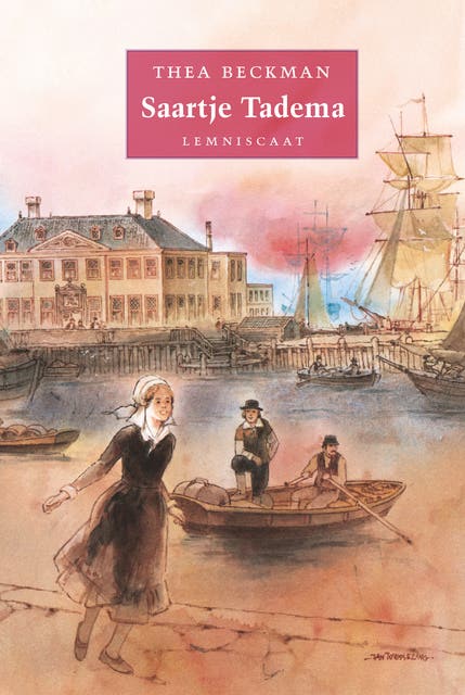 Saartje Tadema – omslag van het luisterboek van Thea Beckman