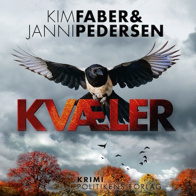 Kvæler – omslag til lydbogen af Kim Faber, Janni Pedersen