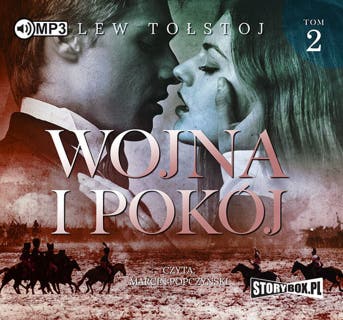 Wojna i pokój. Tom 2 – okładka audiobooka, autor Lew Tołstoj