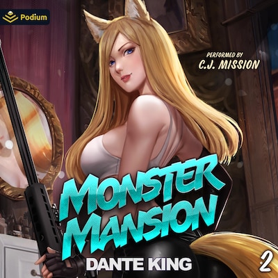 Monster Mansion 2 – omslag til lydbogen af Dante King