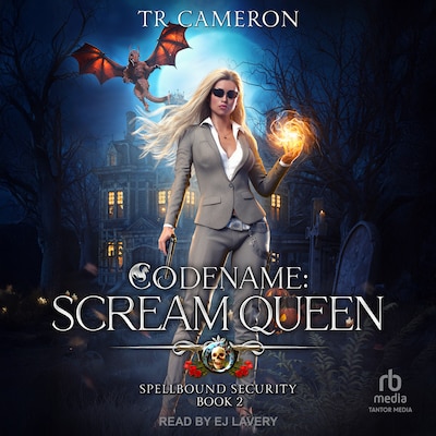 Codename: Scream Queen – omslag til lydbogen af TR Cameron, Martha Carr, Michael Anderle
