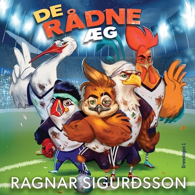 De rådne æg – omslag til lydbogen af Ragnar Sigurðsson