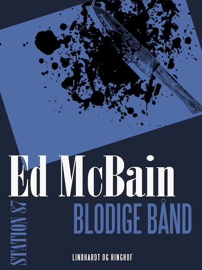 Blodige bånd – omslag til lydbogen af Ed McBain