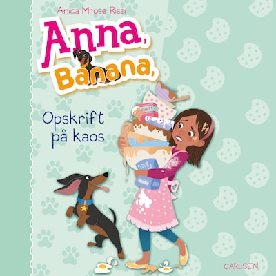 Anna, Banana 6: Opskrift på kaos – omslag til lydbogen af Anica Mrose Rissi