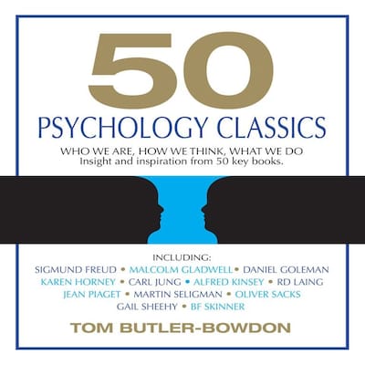 50 Psychology Classics – omslag til lydbogen af Tom Butler-Bowdon