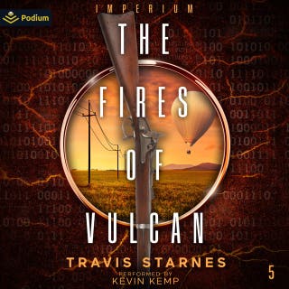 The Fires of Vulcan: Imperium, Book 5 – omslag till ljudboken av Travis Starnes