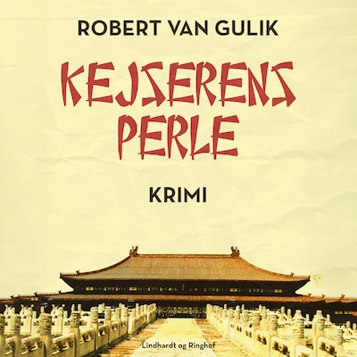 Kejserens perle – omslag til lydbogen af Robert van Gulik