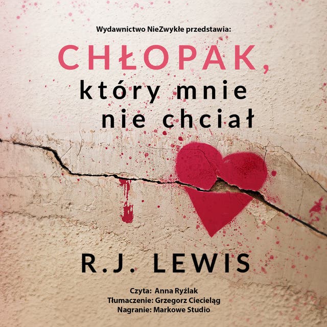 Chłopak, który mnie nie chciał – okładka audiobooka, autor Ava Harrison