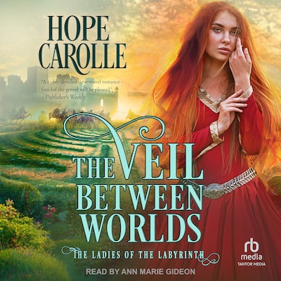 The Veil Between Worlds – omslag til lydbogen af Hope Carolle