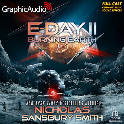 Burning Earth (1 of 2) [Dramatized Adaptation] – omslag til lydbogen af Nicholas Sansbury Smith