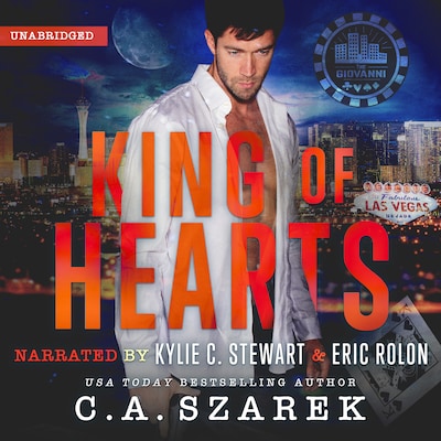 King of Hearts – omslag til lydbogen af C.A. Szarek