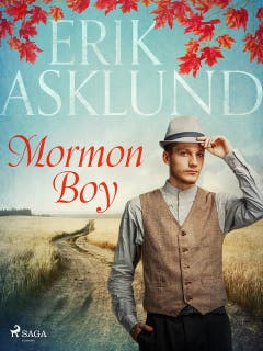 Mormon Boy – omslag till ljudboken av Erik Asklund